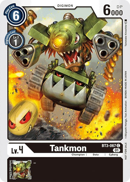 Tankmon [BT3-067] (Tamer Party Vol. 4) [Release Special Booster Promos] - Just $0.55! Shop now at Retro Gaming of Denver