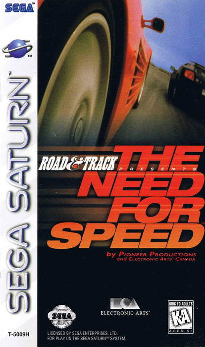 Road & Track Presents: The Need for Speed (Sega Saturn) - for just $0! 
