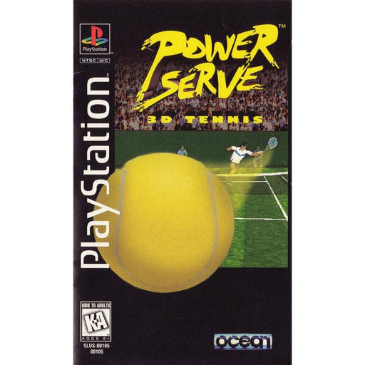 Power Serve 3D Tennis (Playstation) - Just $0! Shop now at Retro Gaming of Denver