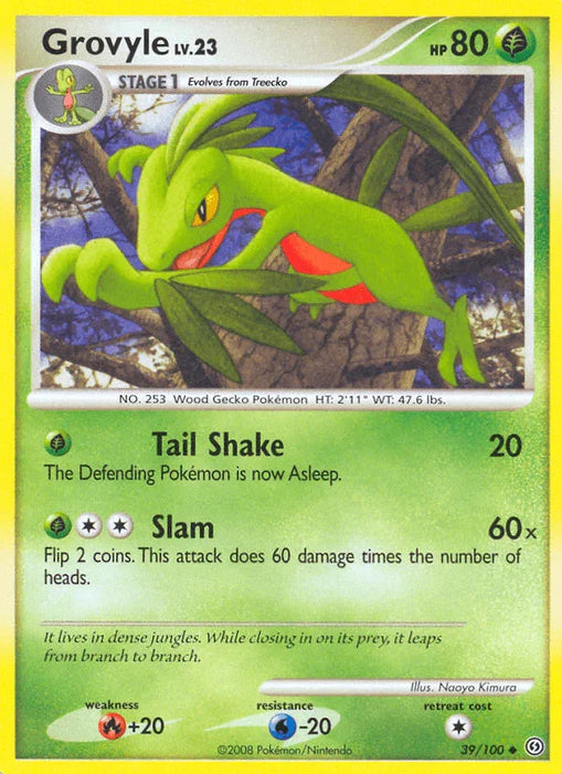 Grovyle (39/100) [Diamond & Pearl: Stormfront] - for just $0.35! 