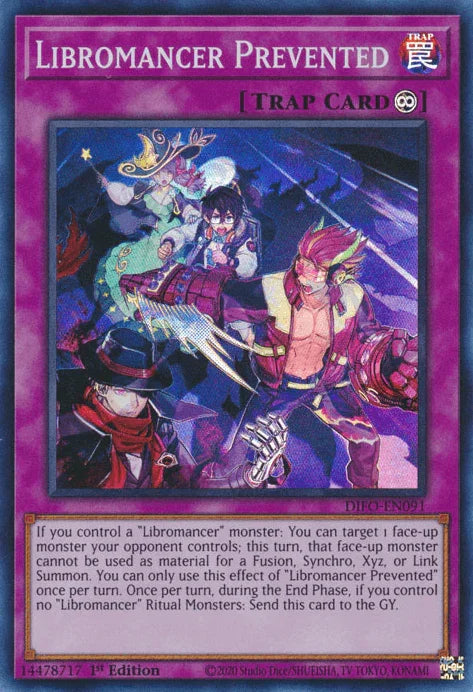 Libromancer Prevented [DIFO-EN091] Super Rare - for just $0.10! 