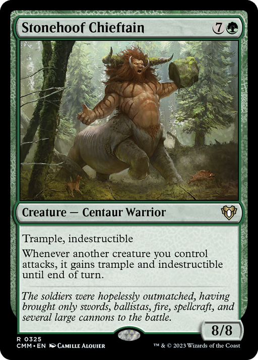 Stonehoof Chieftain (CMM-325) - Commander Masters - for just $0.78! 