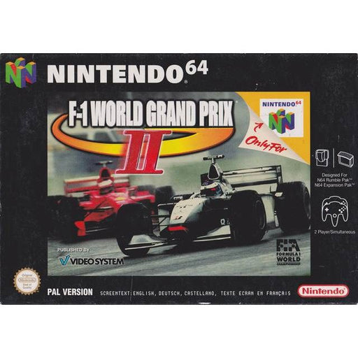 F-1 World Grand Prix II [European Import] (Nintendo 64) - Premium Video Games - Just $0! Shop now at Retro Gaming of Denver