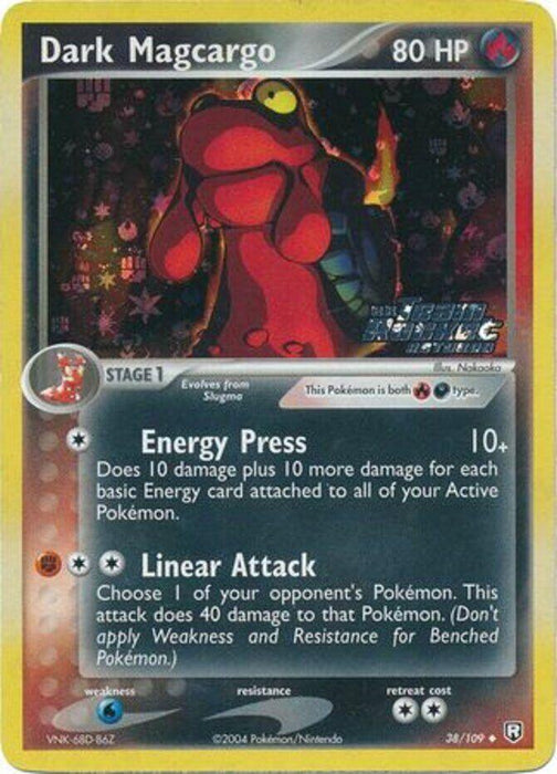Dark Magcargo (38/109) (Stamped) [EX: Team Rocket Returns] - for just $39.20! 