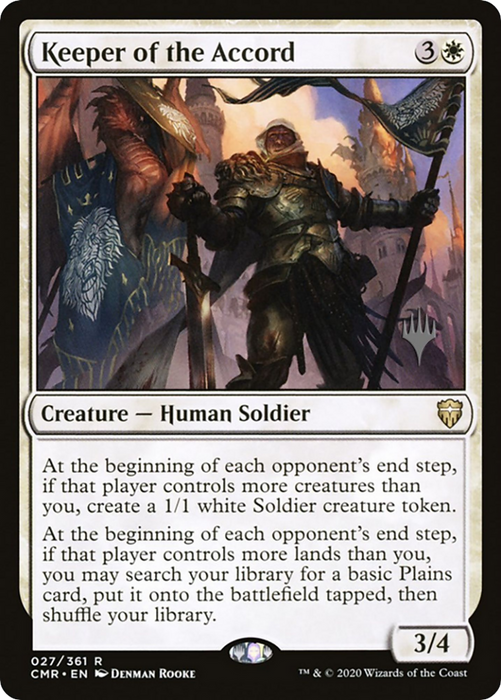 Keeper of the Accord (PPMKM-027) - Commander Legends Promos - for just $0.53! 