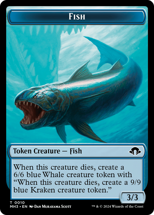 Servo // Fish Double-Sided Token [Modern Horizons 3 Tokens] - Just $0.30! Shop now at Retro Gaming of Denver