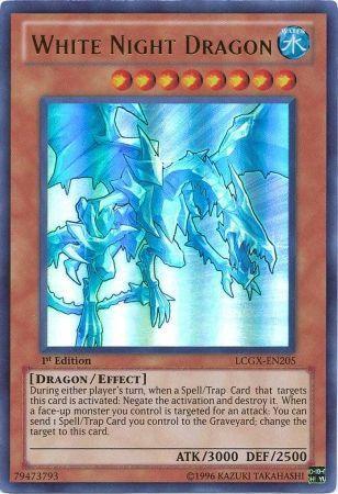 White Night Dragon [LCGX-EN205] Ultra Rare - for just $0.40! 