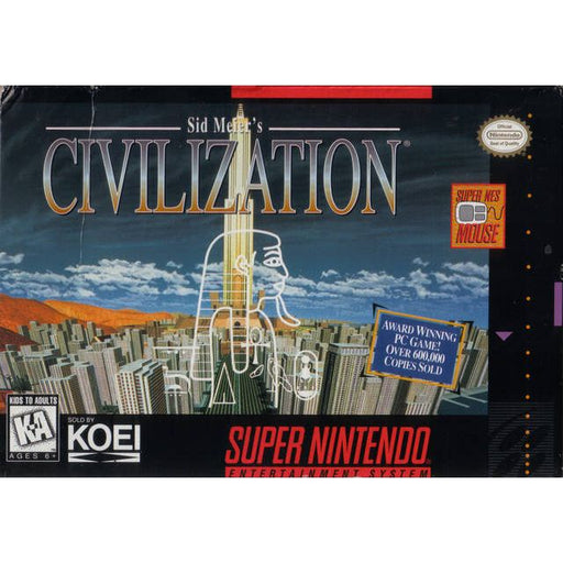 Sid Meier's Civilization (Super Nintendo) - Premium Video Games - Just $0! Shop now at Retro Gaming of Denver