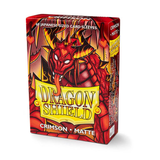 Dragon Shield: Japanese Size 60ct Sleeves - Crimson (Matte) - Just $0! Shop now at Retro Gaming of Denver