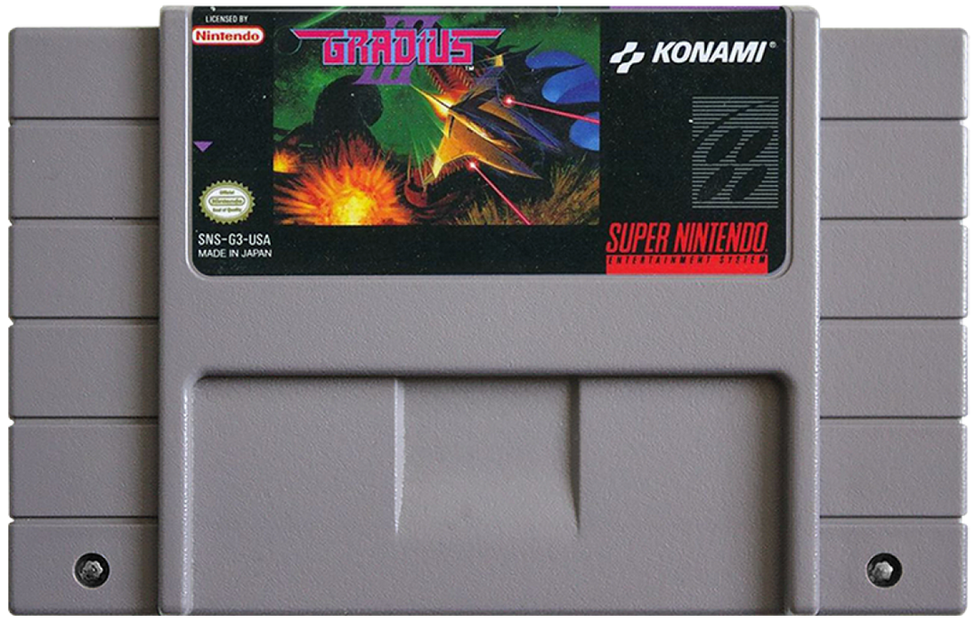 Gradius III – Super Nintendo Entertainment System (SNES) - for just $15.99! 