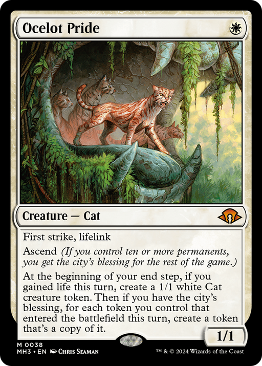 Ocelot Pride [Modern Horizons 3] - Just $32.75! Shop now at Retro Gaming of Denver