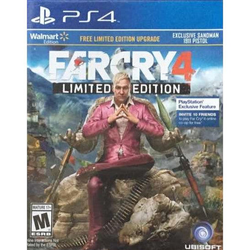 Far Cry 4: Limited Edition Walmart Exclusive (Playstation 4) - Just $0! Shop now at Retro Gaming of Denver