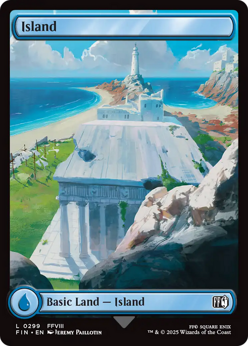 Island (FIN-299) - FINAL FANTASY Foil - for just $0.06! 