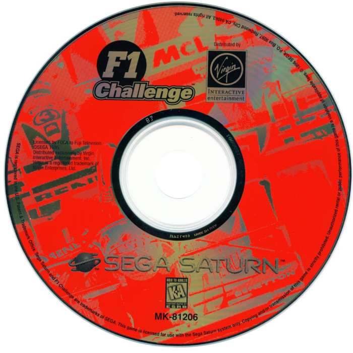 F1 Challenge – Sega Saturn (SS) - for just $0! 
