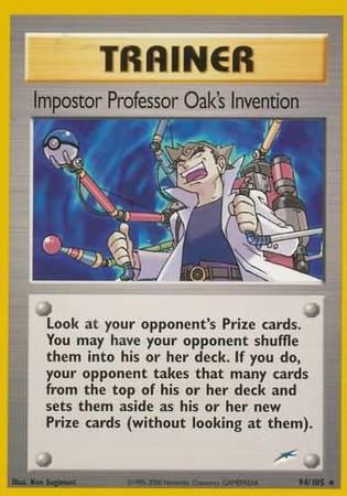 Impostor Professor Oak's Invention (94/105) [Neo Destiny Unlimited] - for just $2.15! 
