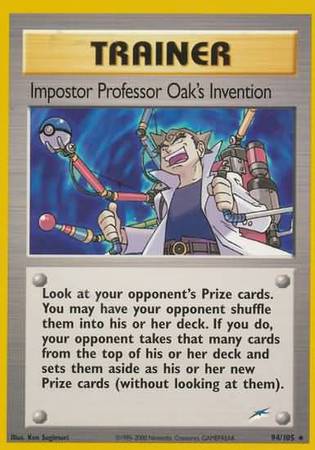 Impostor Professor Oak's Invention (94/105) [Neo Destiny Unlimited] - Just $1.05! Shop now at Retro Gaming of Denver