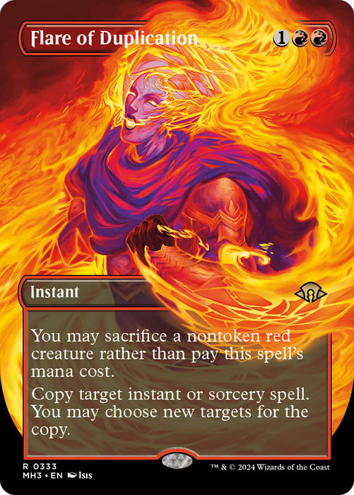 Flare of Duplication (Borderless) (MH3-333) - Modern Horizons 3 (Borderless) - for just $2.04! 