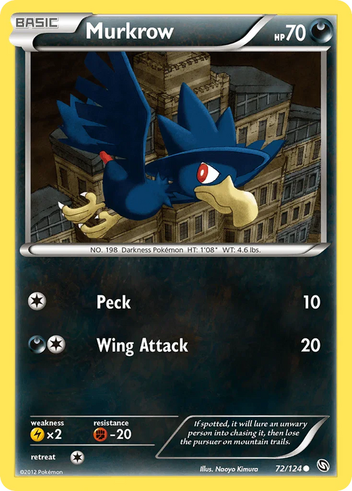 Murkrow (72/124) [Black & White: Dragons Exalted] - for just $0.20! 