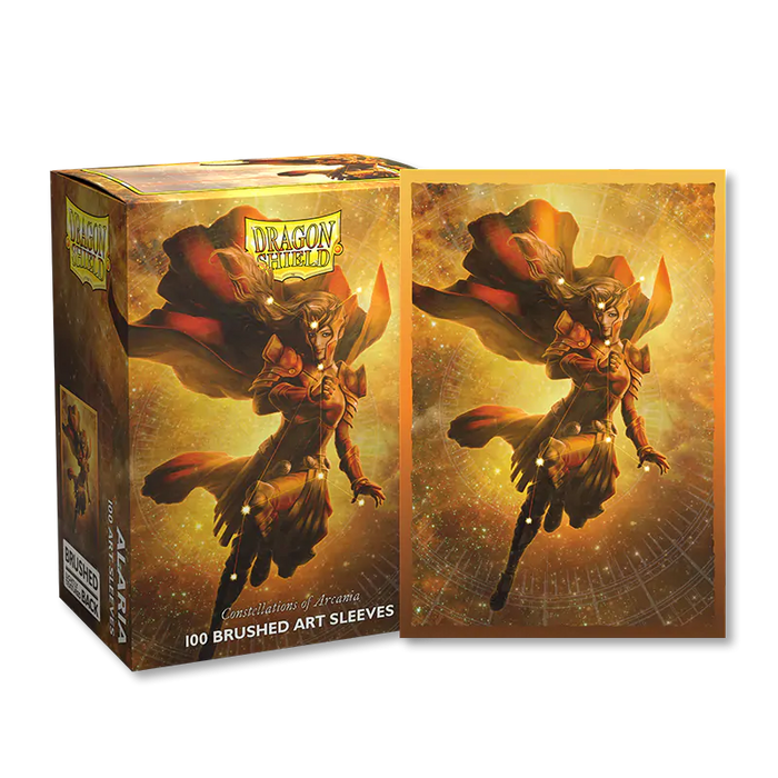 Dragon Shield: Standard 100ct Brushed Art Sleeves - Alaria (Constellations of Arcania) - Just $9.95! Shop now at Retro Gaming of Denver