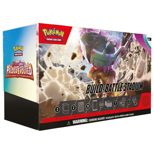 Pokémon TCG: Scarlet & Violet - Paldea Evolved Build & Battle Stadium - Premium Novelties & Gifts - Just $59.99! Shop now at Retro Gaming of Denver