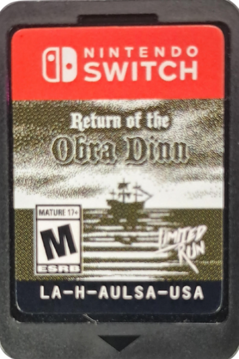 Return of the Obra Dinn [Limited Run #078] – Nintendo Switch (NS) - for just $59.99! 