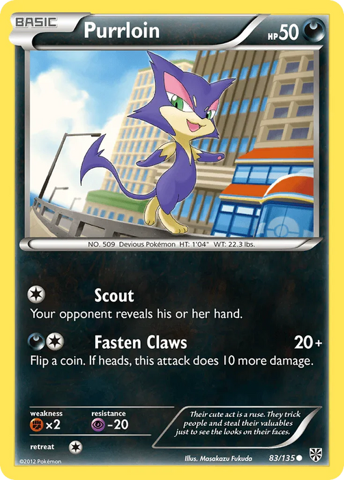 Purrloin (83/135) [Black & White: Plasma Storm] - for just $0.10! 