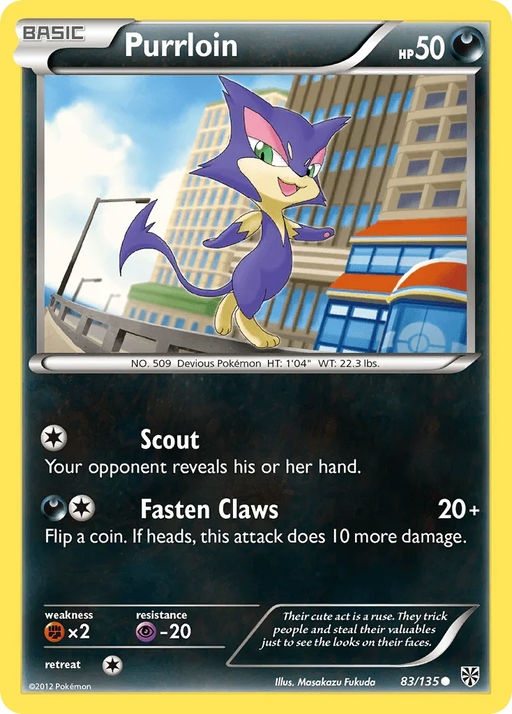 Purrloin (83/135) [Black & White: Plasma Storm] - for just $0.10! 