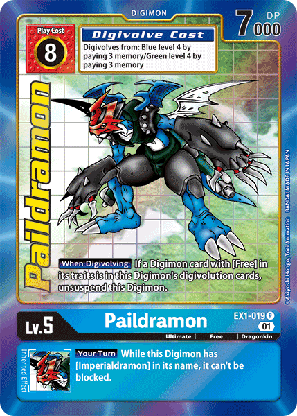 Paildramon [EX1-019] (Alternate Art) [Classic Collection] - Just $0.65! Shop now at Retro Gaming of Denver