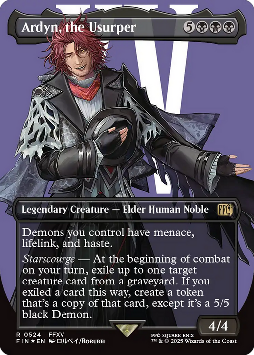 Ardyn, the Usurper (FIN-524) - FINAL FANTASY (Borderless) Foil - for just $4! 