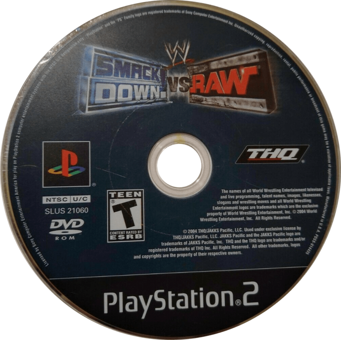 WWE SmackDown vs. Raw – PlayStation 2 (PS2) - for just $15.99! 