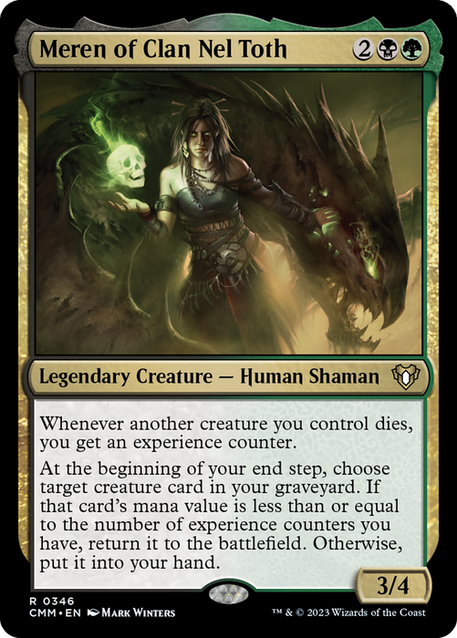 Meren of Clan Nel Toth (CMM-346) - Commander Masters - for just $0.49! 