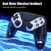 RGB Wireless Controller Compatible with PS5 and PC, Hall Effect Triggers, Programmable Buttons, Turbo Mode, Dual Vibration Gamepad - for just $62.98! 