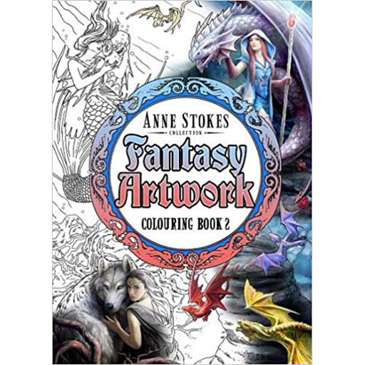 Anne Stokes Fantasy Art Coloring Book 2 - for just $22! 