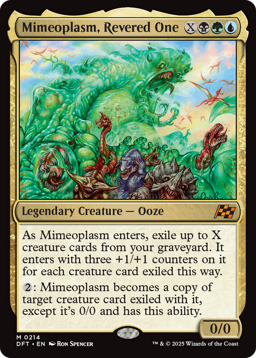 Mimeoplasm, Revered One (DFT-214) - Aetherdrift - for just $0.10! 