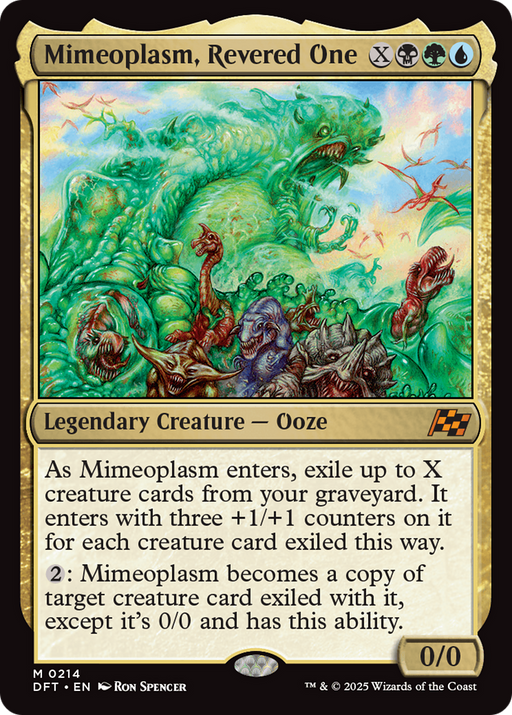 Mimeoplasm, Revered One (DFT-214) - Aetherdrift - for just $0.10! 