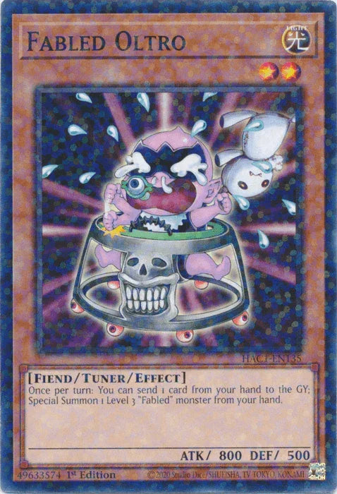 Fabled Oltro (Duel Terminal) [HAC1-EN135] Common - for just $0.10! 