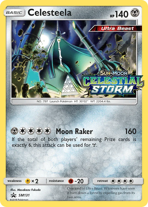 Celesteela (SM131) [Sun & Moon: Black Star Promos] - for just $2.40! 