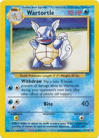 Wartortle (42/102) [Base Set Unlimited] - for just $2! 