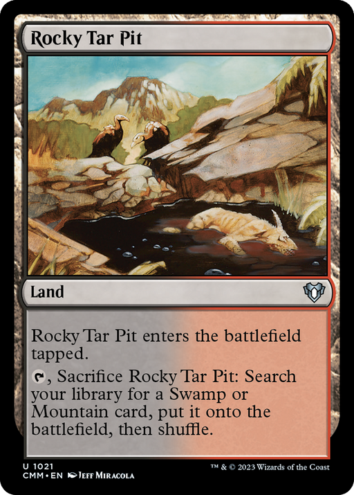 Rocky Tar Pit (CMM-1021) - Commander Masters - for just $0.06! 