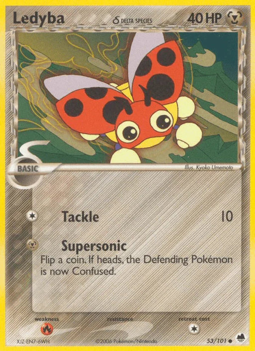 Ledyba (53/101) (Delta Species) [EX: Dragon Frontiers] - for just $0.30! 