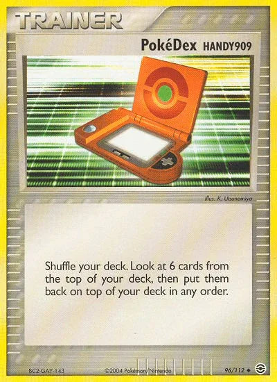 PokeDex HANDY909 (96/112) [EX: FireRed & LeafGreen] - for just $0.50! 