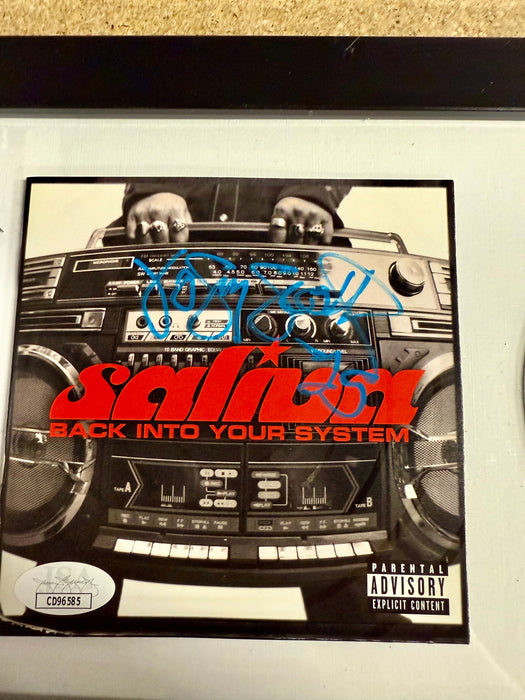 Josey Scott Signed Saliva Back Into Your System” (2002) Framed CD With JSA COA - for just $120! 