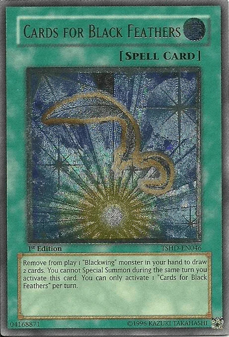 Cards for Black Feathers [TSHD-EN046] Ultimate Rare - for just $1.35! 