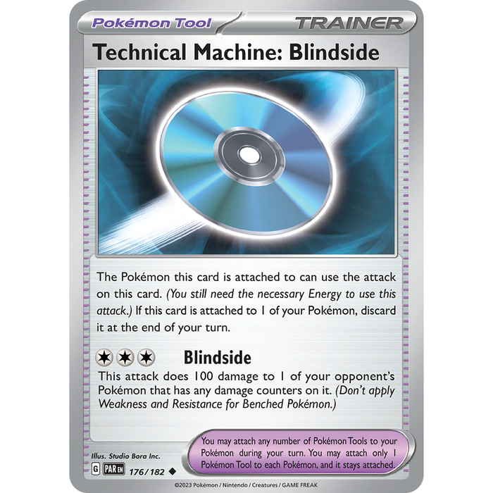 Technical Machine: Blindside (176/182) [Scarlet & Violet: Paradox Rift] - Just $0.04! Shop now at Retro Gaming of Denver