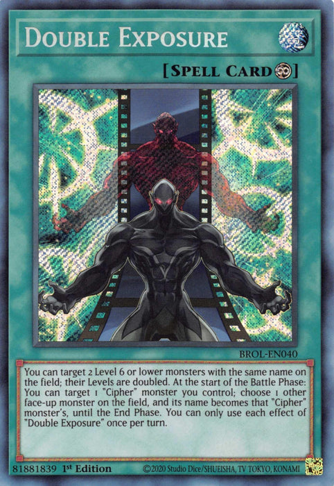 Double Exposure [BROL-EN040] Secret Rare - for just $0.10! 