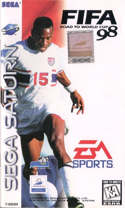 FIFA: Road to World Cup 98 (Sega Saturn) - for just $0! 
