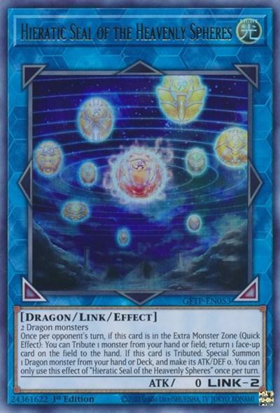 Hieratic Seal of the Heavenly Spheres [GFTP-EN053] Ultra Rare - for just $0.20! 
