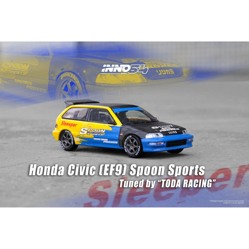 Inno64 Honda Civic EF9 Spoon Sports Tuned by "TODA RACING" 1:64 - Just $29.99! Shop now at Retro Gaming of Denver