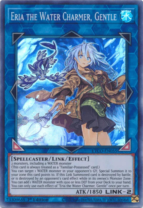 Eria the Water Charmer, Gentle [ETCO-EN055] Super Rare - for just $0.15! 