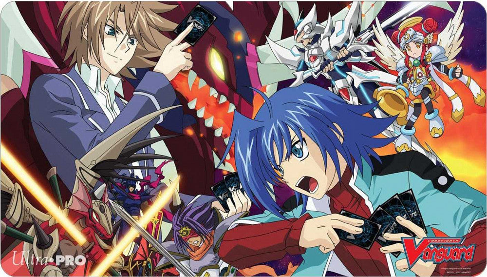 Ultra PRO: Playmat - Cardfight!! Vanguard (Dragonic Overlord, Kai vs. Aichi) - Just $0! Shop now at Retro Gaming of Denver